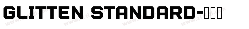 Glitten Standard字体转换